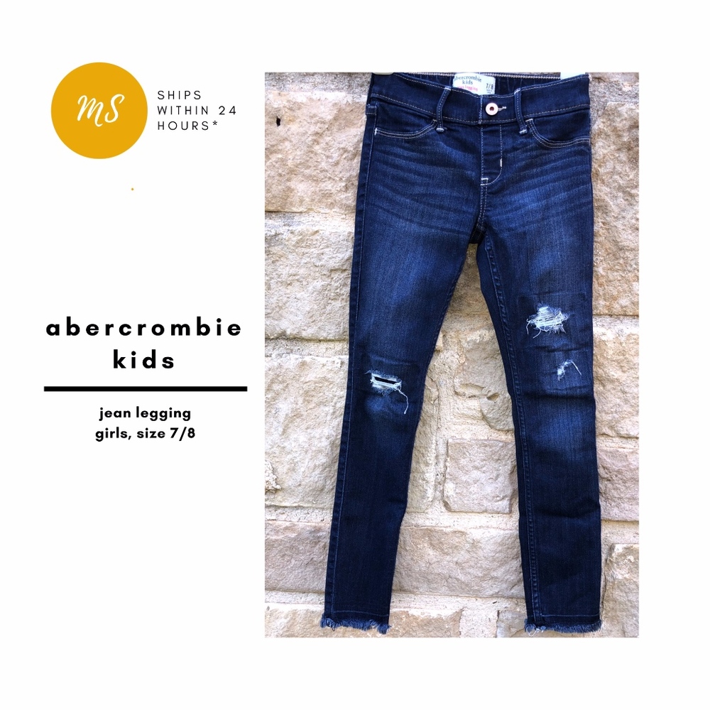 Abercrombie Girls Pull-On Jean Leggings